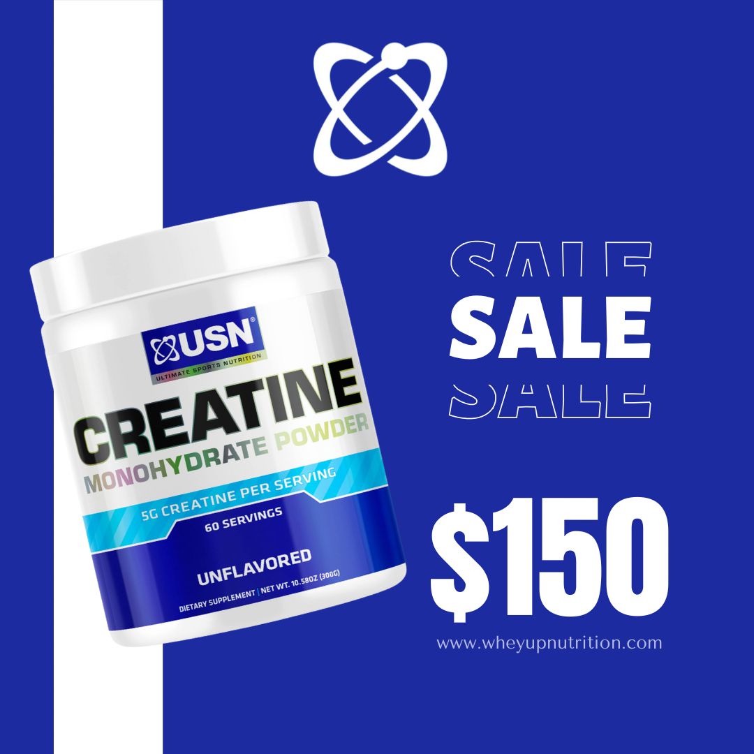 Usn Creatine Monohydrate Powder 60 Servings 7010